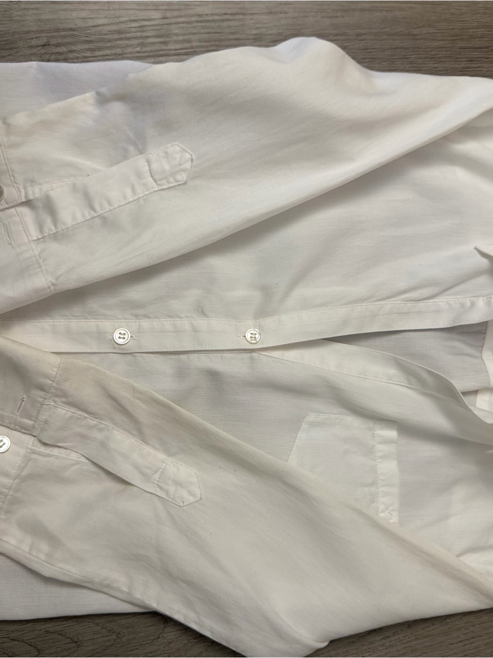 Elizabeth and James Cohen White Tailored Button-Down Shirt - Picture 6 of 11